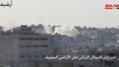 اعتداء للاحتلال التركي و على حلب
