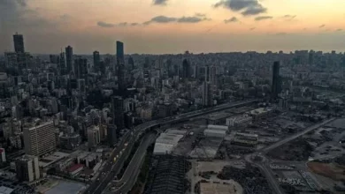 الظلام الدامس يغطى بيروت