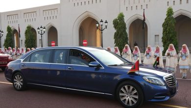 الشيخ محمد بن زايد في مسقط