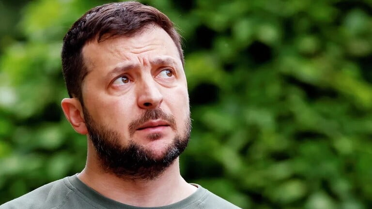 الرئيس الأوكراني زيلينسكي