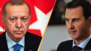 الرئيس السوري بشار الاسد والتركي أردوغان