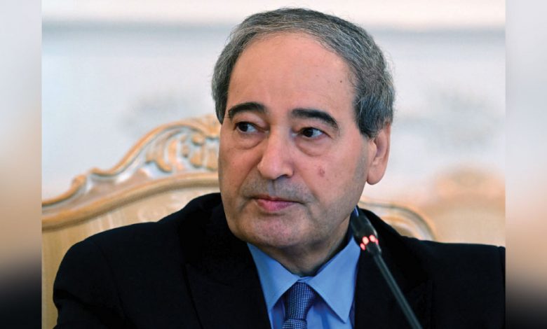 وزير الخارجية والمغتربين السوري فيصل المقداد