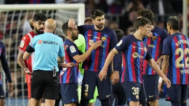 احتفال-لاعبو-برشلونة