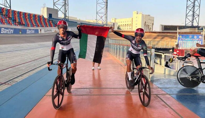 البطولة العربية للدراجات في الامارات