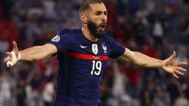 كريم بنزيما مهاجم منتخب فرنسا