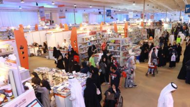 مشهد من معرض جدة للكتاب العربي