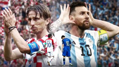 ميسي ومودريتش على رأس التشكيل الرسمي لمواجهة الأرجنتين وكرواتيا