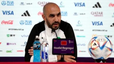 مدرب المنتخب المغربي وليد الركراكي