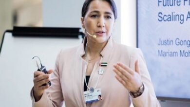 الوزيرة مريم المهيري