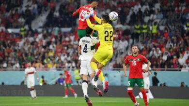 بالفيديو.. أسود الأطلس تزأر في الشوط الأول المغرب 1 البرتغال 0