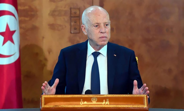 الرئيس التونسي قيس سعيد