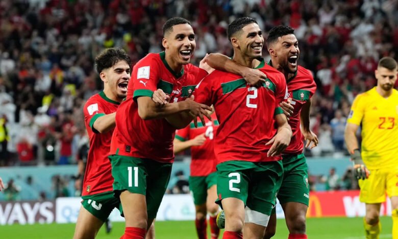 أشرف حكيمي-منتخب المغرب-إسبانيا-ركلات الترجيح