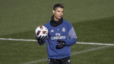 كريستيانو رونالدو في المدينة الرياضية لريال مدريد .. ما السبب؟