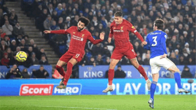 ليفربول يسعى لتخطي ليستر سيتي في الدوري الإنجليزي