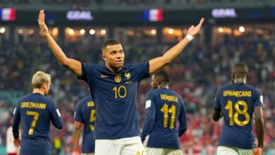 مبابي يزين تشكيل منتخب فرنسا أمام إنجلترا