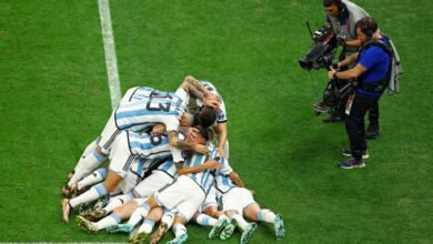 ميسي ودي ماريا يهديان الأرجنتين كأس العالم