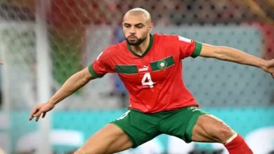 اللاعب المغربي سفيان امرابط