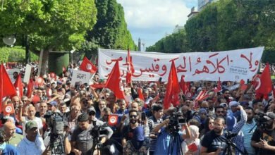 تونس تشهد مظاهرات معارضة للرئيس قيس سعيد