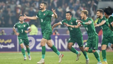 تأهل المنتخب العراقي على إلى نصف نهائي كأس الخليج "خليجي 25"، بعد أن أمطر شباك نظيره اليمني بخماسية نظيفة، اليوم الخميس، على ملعب البصرة
