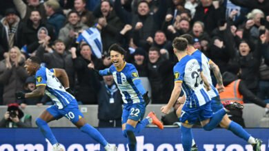 جرد برايتون، ضيفه ليفربول من لقب كأس الاتحاد الإنجليزي، بالتغلب عليه بنتيجة (2-1) مساء اليوم الأحد، على ملعب فالمر