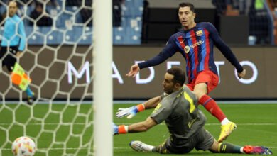 تأهل نادي برشلونة إلى نهائي كأس السوبر الإسباني، بعد فوزه على ريال بيتيس بركلات الترجيح، مساء اليوم على ملعب “الملك فهد الدولي”