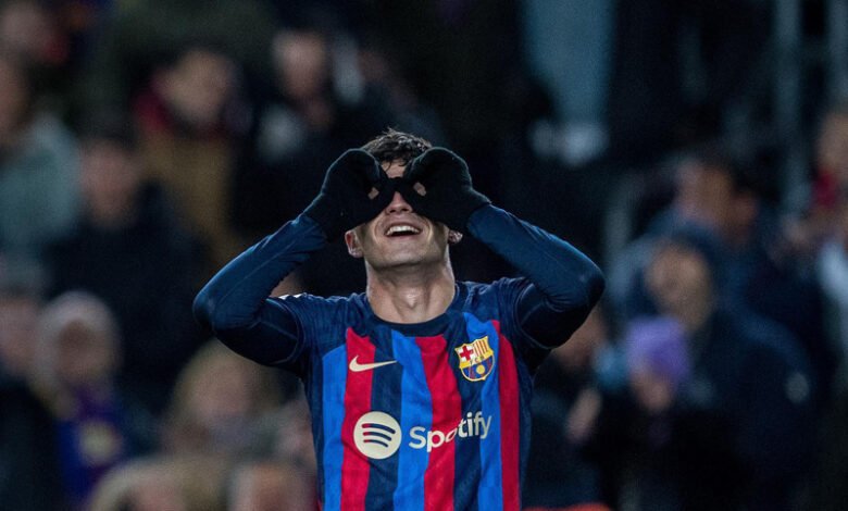 قاد بيدرو غونزاليس لوبيز "بيدري" برشلونة لتحقيق فوز ثمين على ضيفه خيتافي، بهدف وحيد مساء اليوم الأحد، على ملعب سبوتيفاي كامب نو
