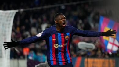 قاد الفرنسي المتألق عثمان ديمبلي نادي برشلونة للدور نصف النهائي من بطولة كأس ملك إسبانيا بعد الانتصار على ريال سوسيداد بنتيجة (1-0)