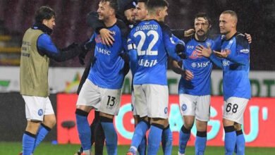 تخطى نابولي مضيفه ساليرنيتانا بهدفين نظيفين على ملعب أريكي، في الجولة الـ 19 من الدوري الإيطالي، حيث عزز صدارته للمسابقة برصيد 50 نقطة