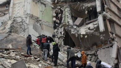 زلزال سوريا وتركيا المدمر