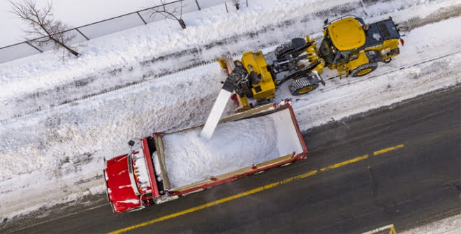 برد قطبي تاريخي بأمريكا وكندا