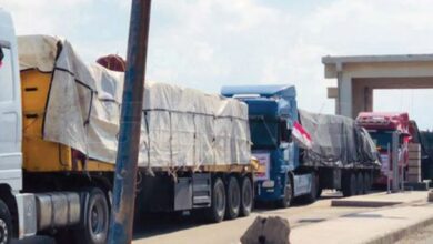 قوافل لبنانية بالجملة.. وطائرتان عراقيتان إلى حلب … تواصل تدفق المساعدات من الدول الشقيقة والصديقة إلى سورية