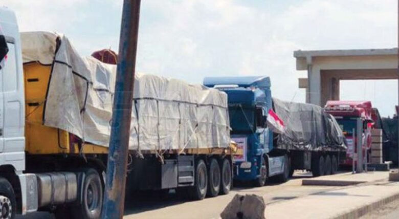 قوافل لبنانية بالجملة.. وطائرتان عراقيتان إلى حلب … تواصل تدفق المساعدات من الدول الشقيقة والصديقة إلى سورية
