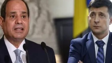 السيسي لـ زيلينسكي: مصر تدعم جهود الحل السلمي في أوكرانيا