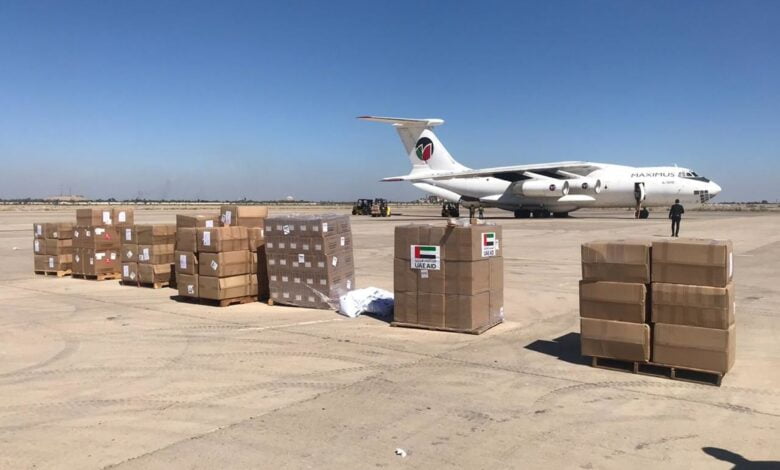 سوريا: تدفق القوافل لمتضرري الزلزال مستمر عبر الحدود مع العراق والأردن ولبنان