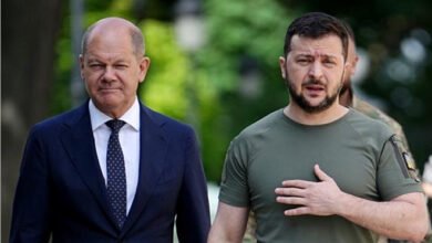 بايدن سيلتقي شولتس وزيلينسكي