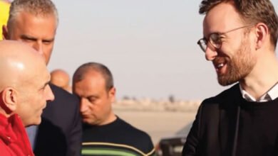 أول طائرة قادمة من أوروبا حطت في دمشق