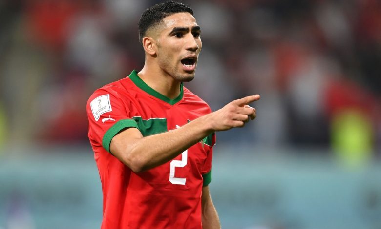 المغربي أشرف حكيمي