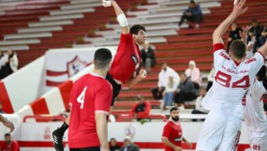 فاز فريق شباب كرة اليد بالنادي الأهلي على نظيره الزمالك بنتيجة 27-23 في إطار دور ربع نهائي كأس مصر للشباب مواليد 2002 للموسم المحلى