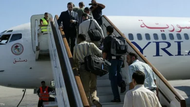 الرحلات الجوية دمشق بغداد