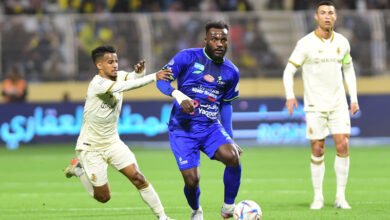 نجا نادي النصر من فخ مضيفه نادي الفتح بتعادل مثير بهدفين لمثلهما، في المباراة التي جمعتهما مساء اليوم