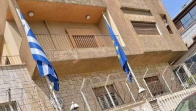سوريا اليونان