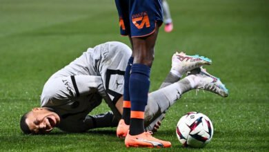 أعلن نادي باريس سان جيرمان الفرنسي مدة غيابه نجم الشاب كيليان مبابي عن الملاعب بعد إصابته بالأمس أمام مونبيليه