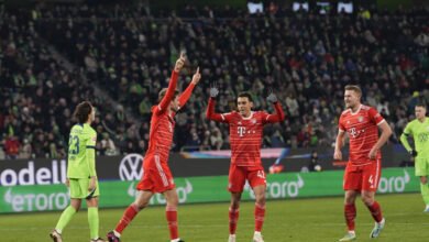 حقق بايرن ميونخ انتصاره الأول في الدوري الألماني منذ بداية عام 2023، وذلك على حساب فولفسبورج