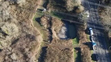 حفرة عملاقة