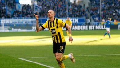 دورتموند يتخطى هوفنهايم.. ويتصدر الدوري الألماني مؤقتاً