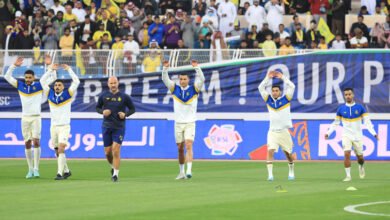 يترأس البرتغالي كريستيانو رونالدو تشكيلة نادي النصر التي أعلنها الفرنسي رودي جارسيا، مدرب النصر السعودي، لمواجهة الفتح،