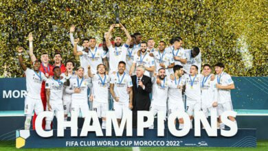 أمطر ريال مدريد شباك الهلال السعودي بخماسية مقابل 3 أهداف مساء أمس السبت، على ملعب المجمع الرياضي الأمير مولاي عبد الله