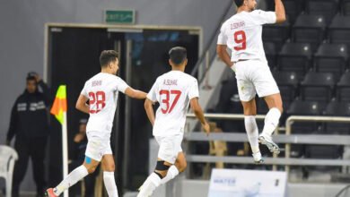 قاد المهاجم السوري عمر السومة فريقه العربي إلى الفوز على مضيفه الريان 3-0، حيث حملت الأهداف الثلاثة توقيع السومة