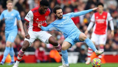 مانشستر سيتي يهدد صدارة أرسنال للدوري الإنجليزي