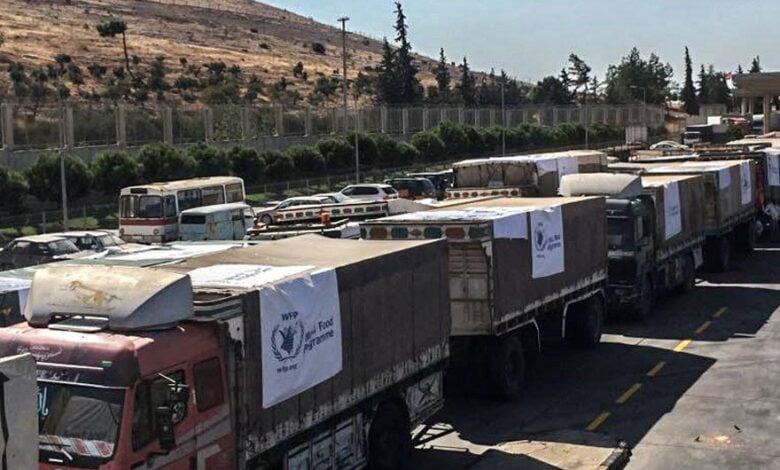 مساعدات شمال سوريا